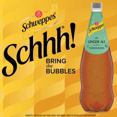 Schweppes Dry Ginger 1 1lt Each | Liquorland