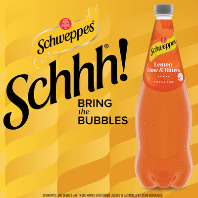 Schweppes Lemon Lime Bitters 1 1lt Each | Liquorland
