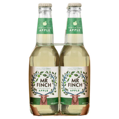 Mr Finch Apple Cider Bottle 330mL Pack 6 | Liquorland