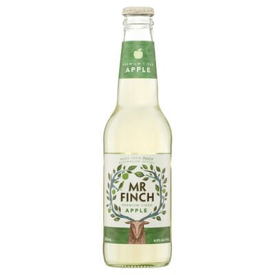 Mr Finch Apple Cider Bottle 330mL Each | Liquorland