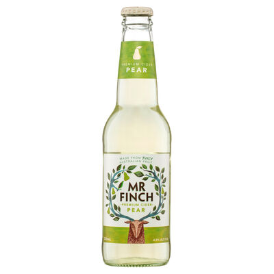 Mr Finch Pear Cider Bottle 330mL Each | Liquorland