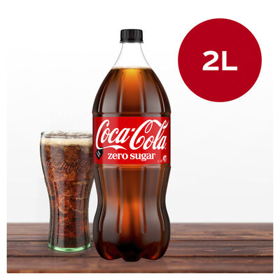 Coca Cola Zero Sugar Soft Drink 2000mL Each | undefined
