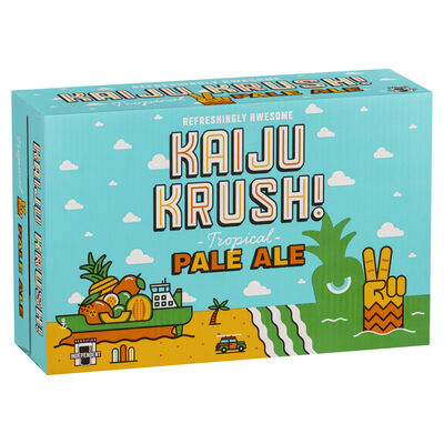 Kaiju Krush Tropical Pale Ale Can 375mL Carton 24 | Liquorland