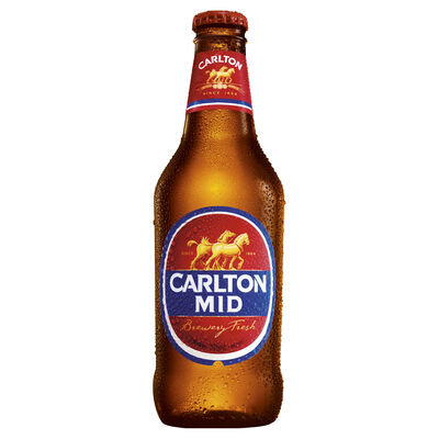 Carlton Mid Bottle 375mL Each | Liquorland