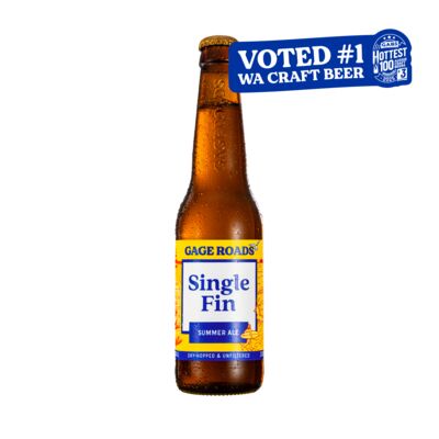 Gage Roads Single Fin Summer Ale Bottle 330mL Each | Liquorland