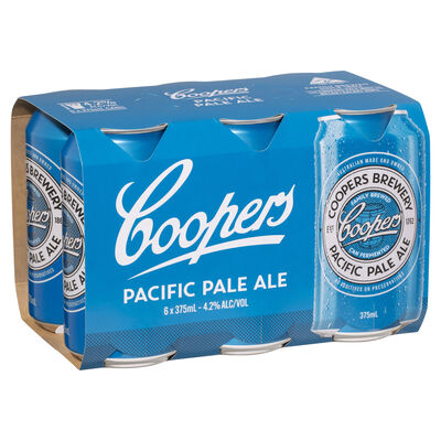 Coopers Pacific Ale Can 375mL Pack 6 | Liquorland
