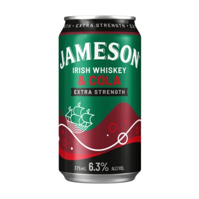 Jameson Raw And Cola 6 3 Can 375mL Pack 4 | Liquorland