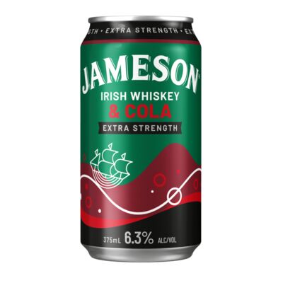 Jameson Raw And Cola 6 3 Can 375mL Each | Liquorland