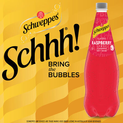 Schweppes Raspberry Soft Drink 1 1l Each | Liquorland