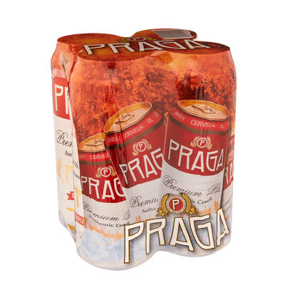 Praga Premium Pils Can 500mL Pack 4 | Liquorland