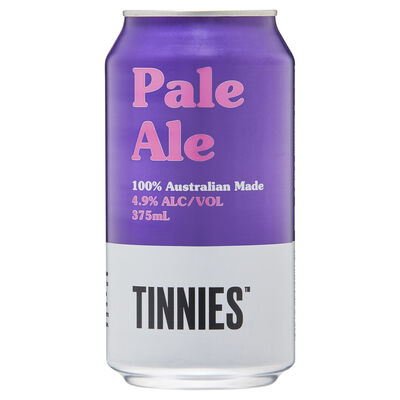 Tinnies Pale Ale Can 375mL Each | Liquorland