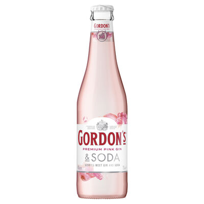 Gordons Pink Gin Rtd Bottle 330mL Each | Liquorland