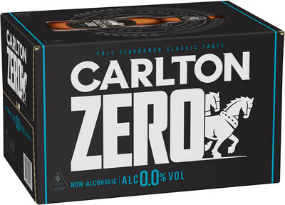 Carlton Zero Bottle 330mL Carton 24 | undefined