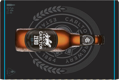 Carlton Zero Bottle 330mL Carton 24 | undefined