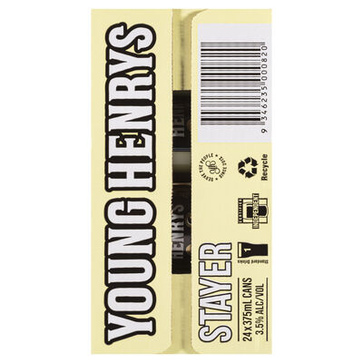 Young Henrys Stayer Mid Can 375mL Carton 24 | Liquorland