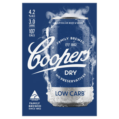Coopers Dry Can 375mL Carton 24 | Liquorland