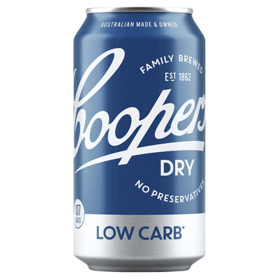 Coopers Dry Can 375mL Each | Liquorland