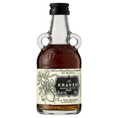 The Kraken Black Spiced Rum 50mL Each | undefined