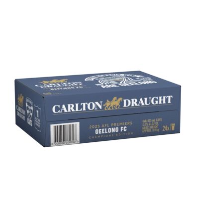 Carlton Draught Geelong Premiership Can 375mL Carton 24 | Liquorland