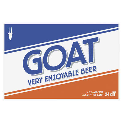 Mountain Goat Goat Lager Can 375mL Carton 24 | Liquorland