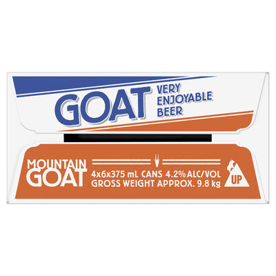 Mountain Goat Goat Lager Can 375mL Carton 24 | Liquorland