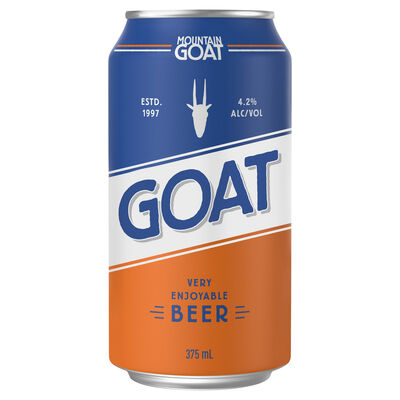 Goat Lager Can 375mL Each | Liquorland