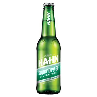 Hahn Super Dry Gluten Free Bottle 330mL Each | Liquorland