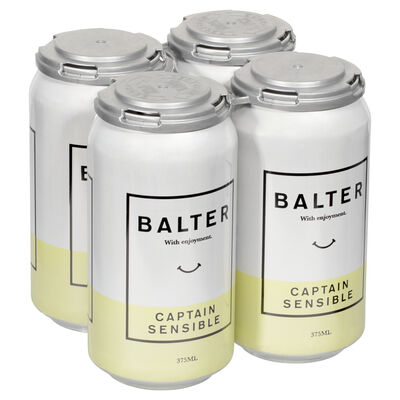 Balter Captain Sensible Can 375mL Pack 4 | Liquorland