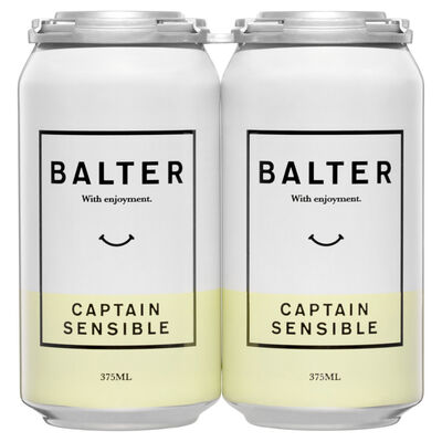 Balter Captain Sensible Can 375mL Pack 4 | Liquorland