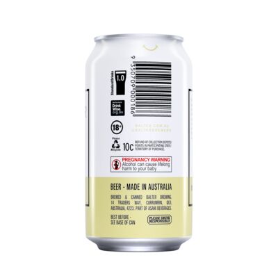Balter Captain Sensible Can 375mL Each | Liquorland