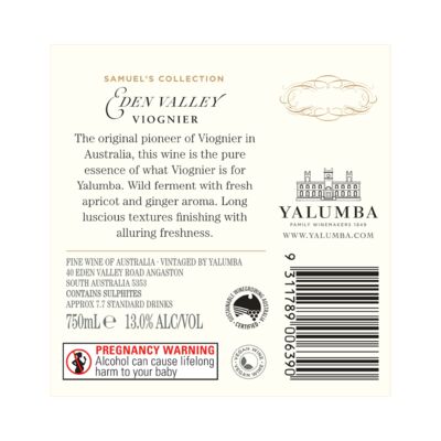 Yalumba Sc Eden Valley Viognier 750mL Each | undefined