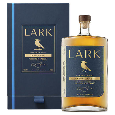 ラーク　LARK Classic Cask Single Malt Whisky Lark Classic Cask Single Malt Australian Whisky 500mL | Liquorland