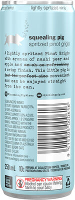Squealing Pig Spritz Cans Pinot Grigio 250mL Each | Liquorland