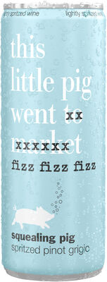 Squealing Pig Spritz Cans Pinot Grigio 250mL Each | Liquorland