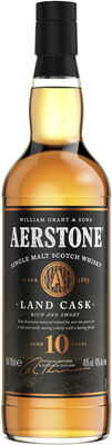 Aerstone Land Cask 10yo Single Malt Scotch 700mL Each | undefined