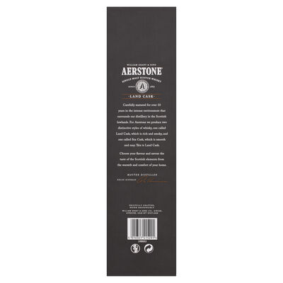 Aerstone Land Cask 10yo Single Malt Scotch 700mL Each | undefined