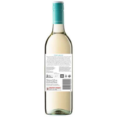 Angove Organic Pinot Grigio 750mL Each | undefined