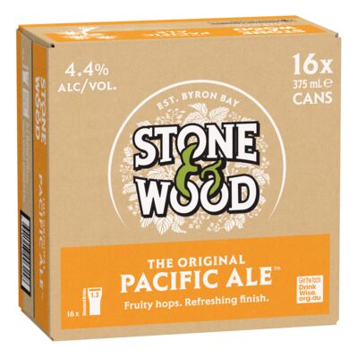 Stone And Wood Pacific Ale Can 375mL Carton 16 | Liquorland