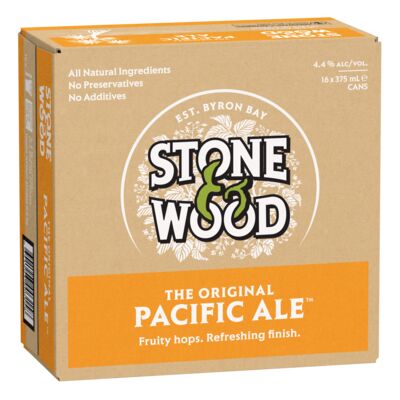 Stone And Wood Pacific Ale Can 375mL Carton 16 | Liquorland