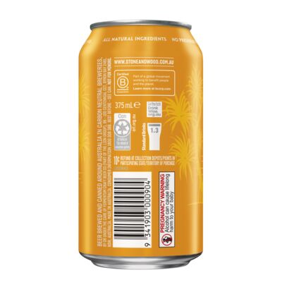 Stone Wood Pacific Ale Can 375mL Each | Liquorland
