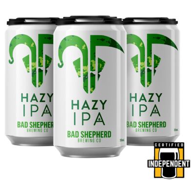 Bad Shepherd Hazy Ipa Can 355mL Pack 4 | Liquorland