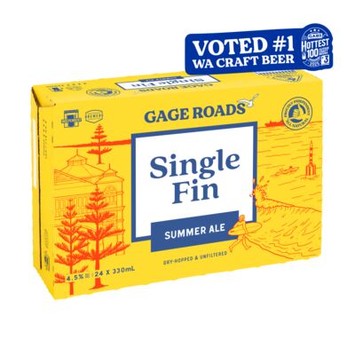 Gage Roads Single Fin Summer Ale Can 330mL Carton 24 | undefined