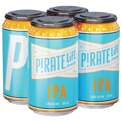 Pirate Life Ipa 6 8 Can 355mL Pack 4 | Liquorland