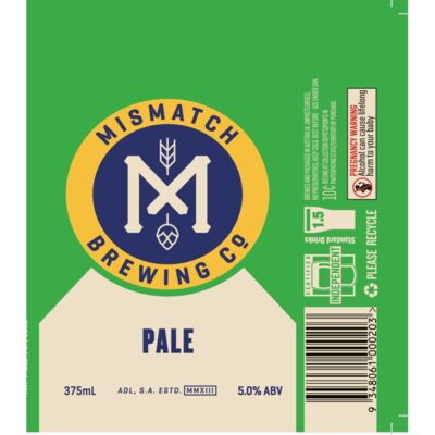 Mismatch Pale Ale Can 375mL Each | Liquorland