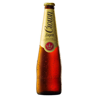 Crown Lager Bottle 375mL Each | Liquorland