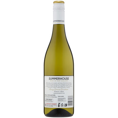 Summerhouse Marlborough Pinot Gris 750mL Each | undefined