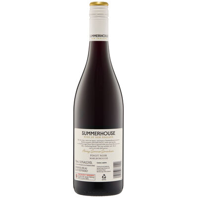 Summerhouse Marlborough Pinot Noir 750mL Each | undefined