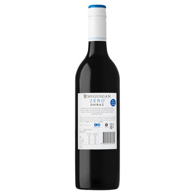 Mcguigan Zero Shiraz 750mL Each | undefined