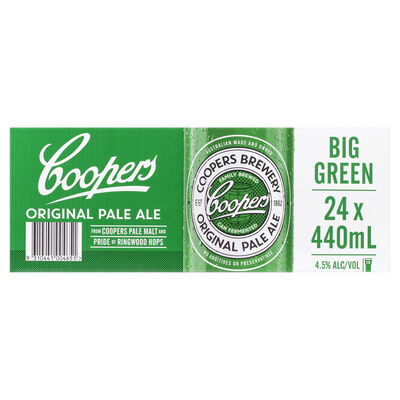 Coopers Pale Ale Can 440mL Carton 24 | Liquorland