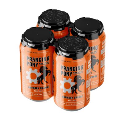 Prancing Pony Hopwork Pale Ale Can 375mL Pack 4 | Liquorland